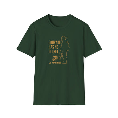 US Marines “Courage Has No Closet” T-Shirt