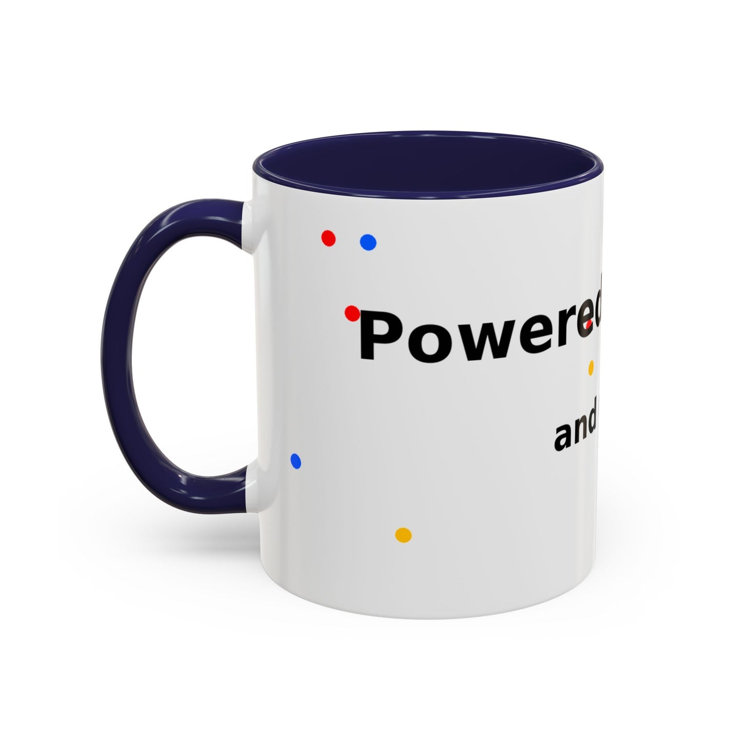 ADHD and Coffee Accent Mug — Funny Neurodivergent Gift (11/15oz)