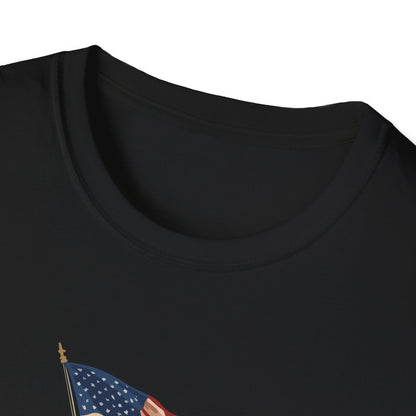 Navy Built • American Made T‑Shirt