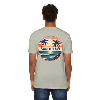 Unisex CVC Jersey T-shirt