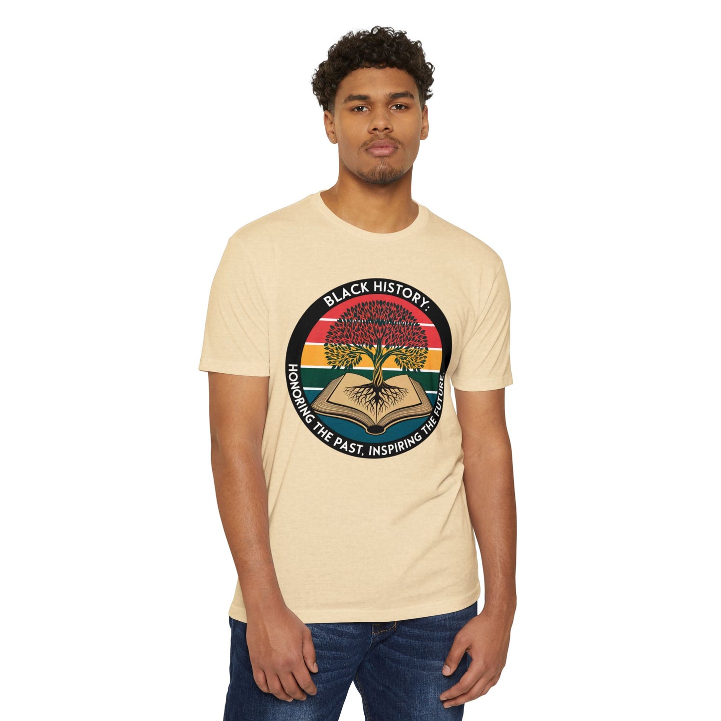 Black History Tree T-Shirt — "Honoring the Past, Inspiring the Future"