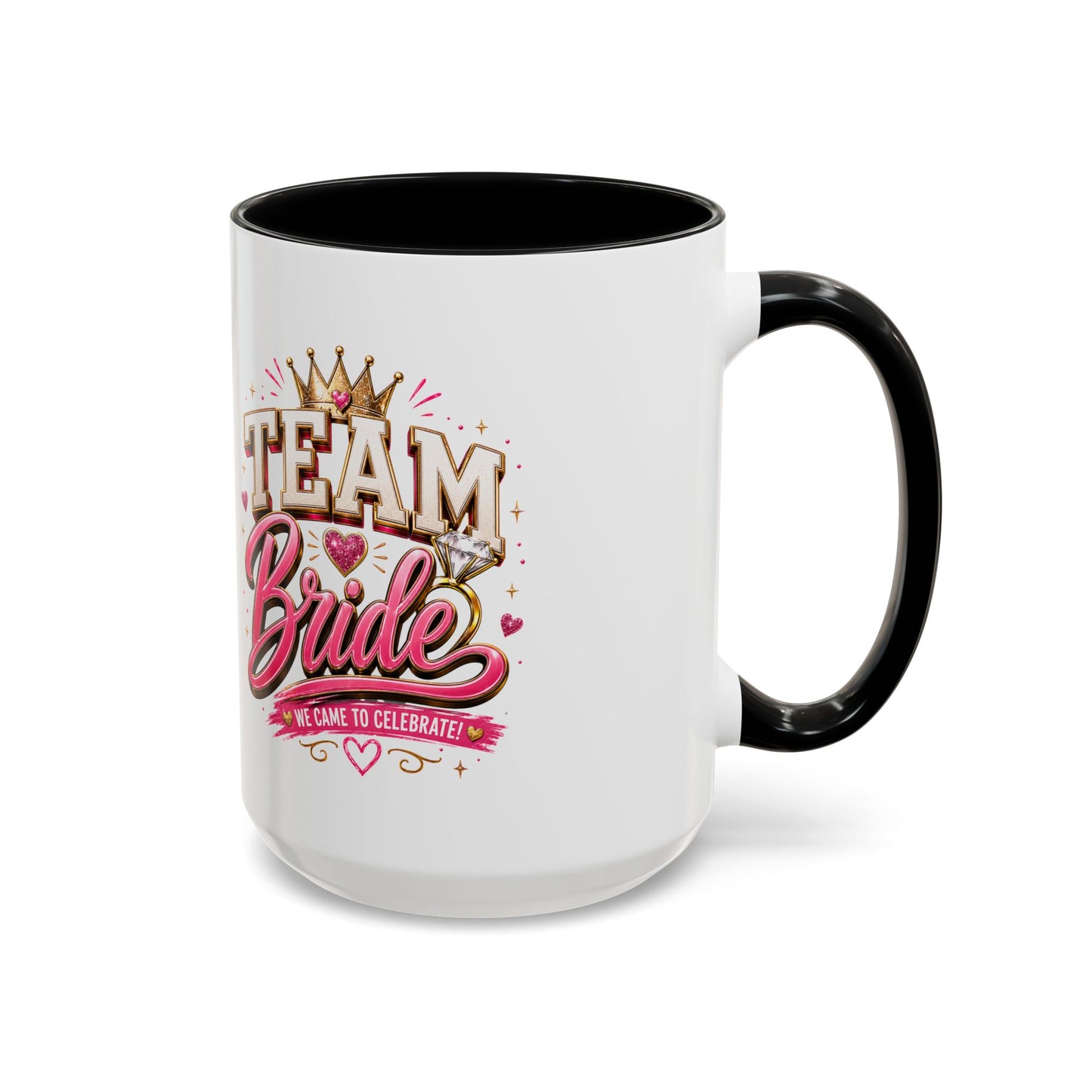 Team Bride Coffee Mug — 'Team Bride' Bachelorette Accent Mug (11/15oz)