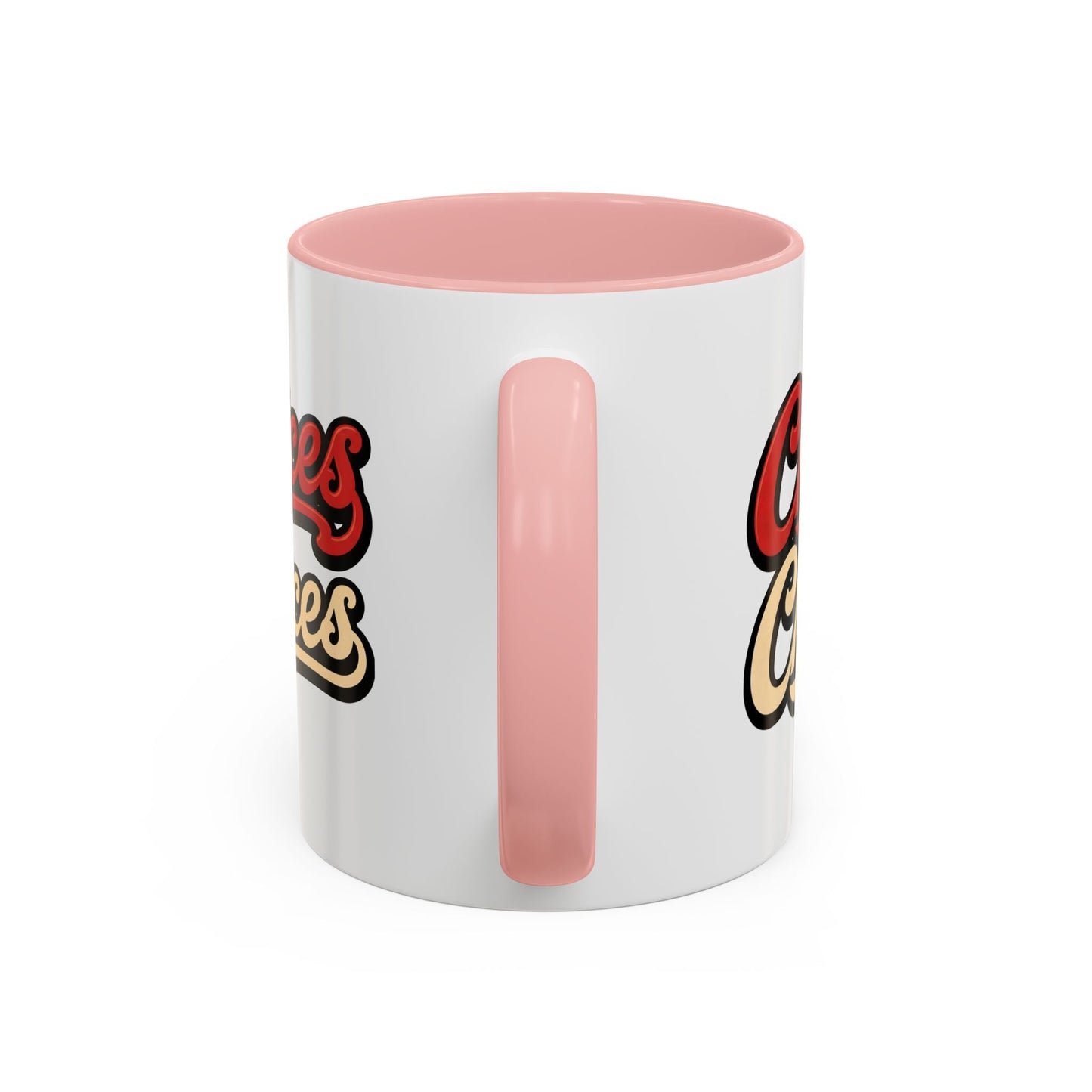 Choices Retro Accent Coffee Mug — Vintage Script 11/15oz