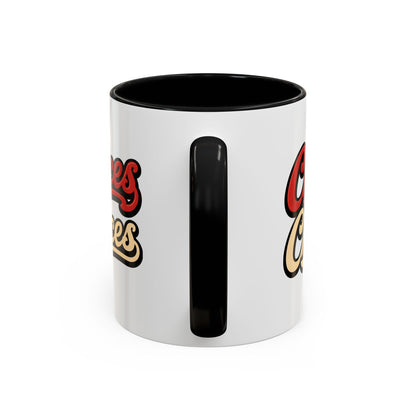 Choices Retro Accent Coffee Mug — Vintage Script 11/15oz