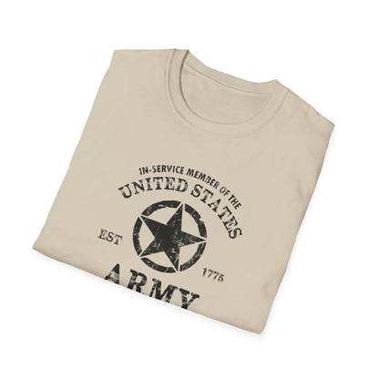 In-Service Member of the United States EST 1775 Army T-Shirt