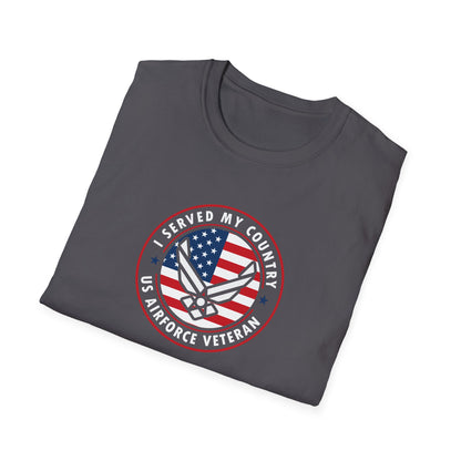 I Served My Country Us Airforce Veteran T-Shirt