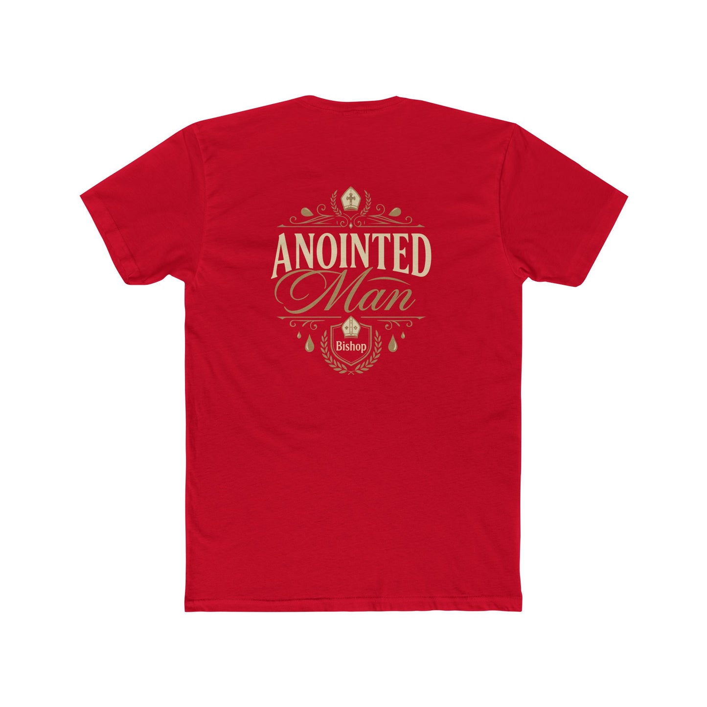 Anointed Man Tee — Christian Faith Graphic T-Shirt