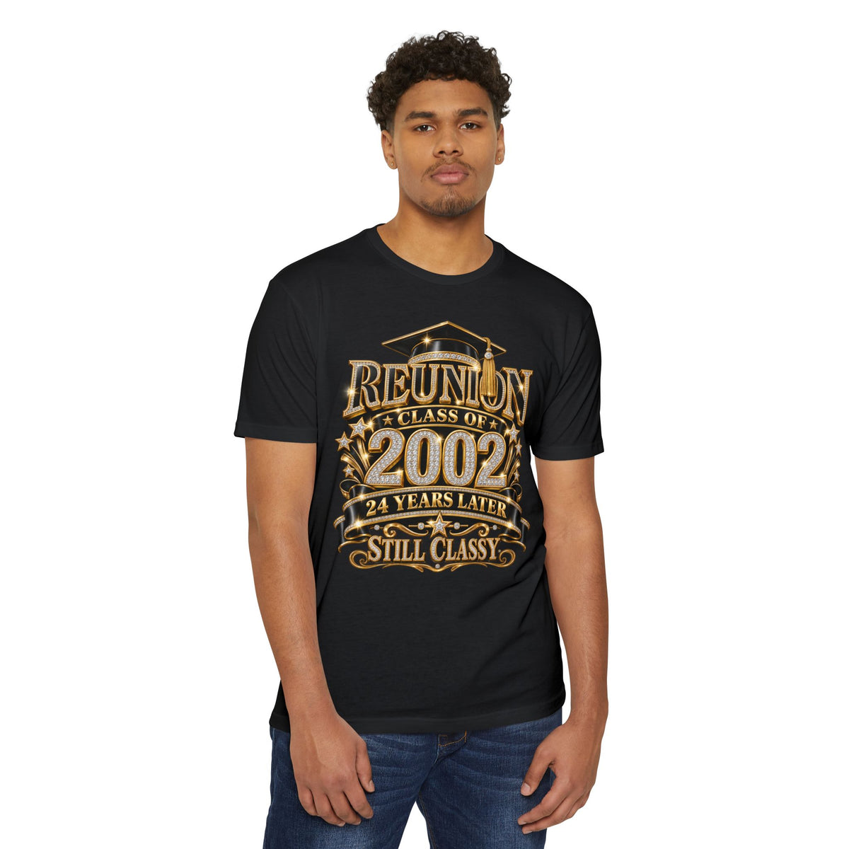 Class of 2002 Reunion T-Shirt — "24 Years Later Still Classy"