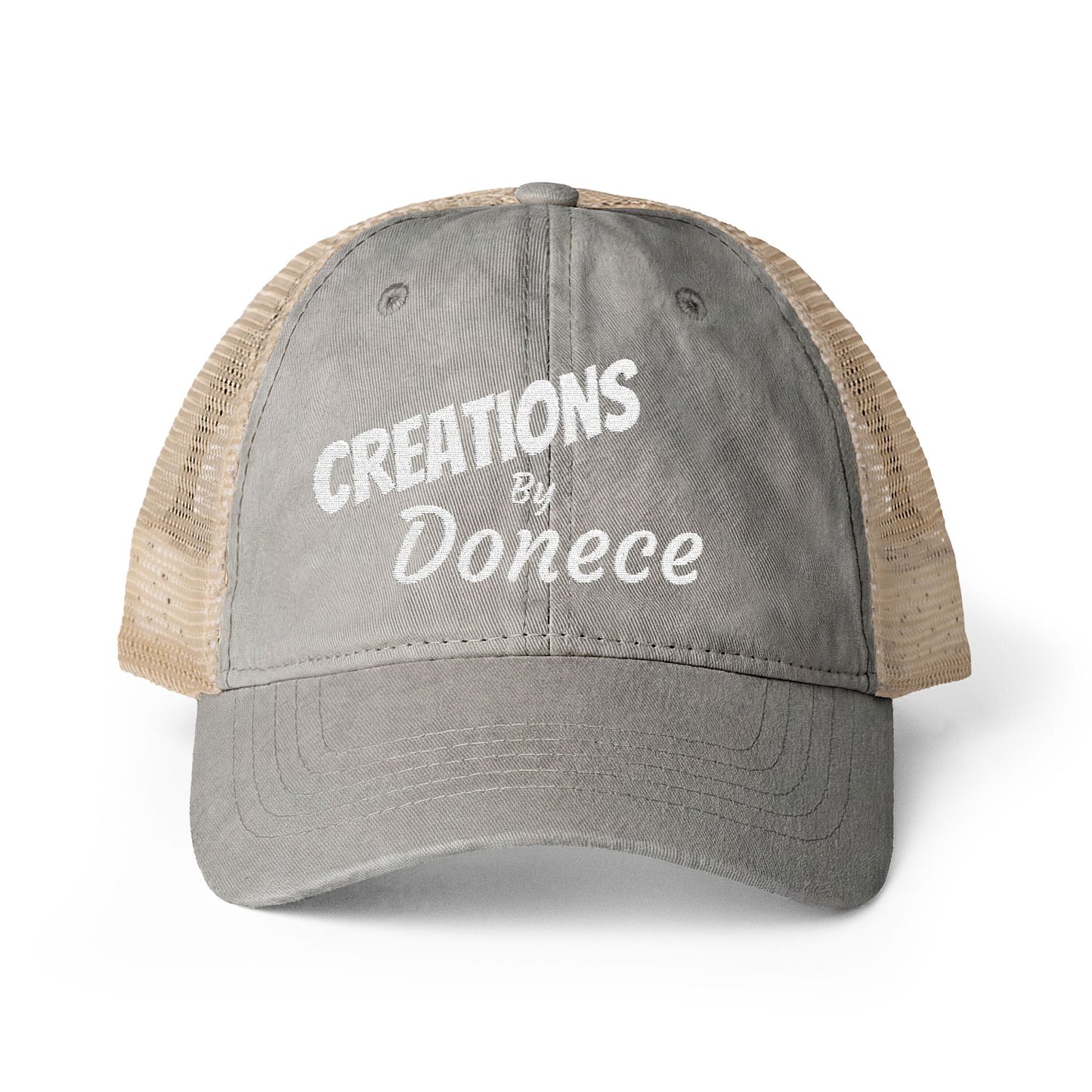 Women's Washed Mesh-Back Cap