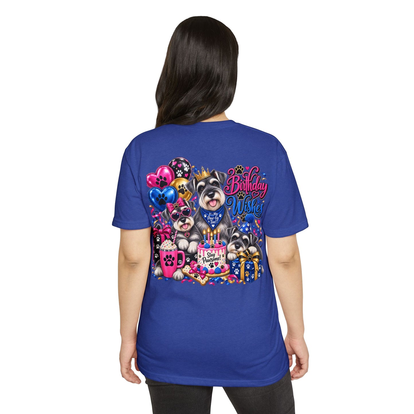 Birthday Wishes Schnauzer T-Shirt