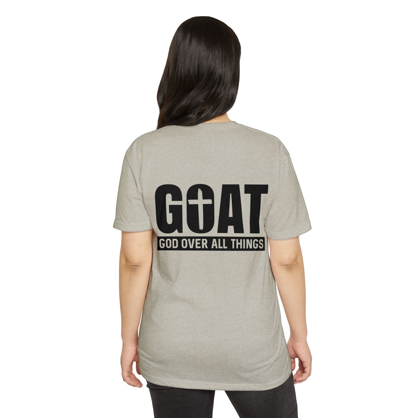 GOAT 'God Over All Things' T-Shirt - Christian Faith Tee