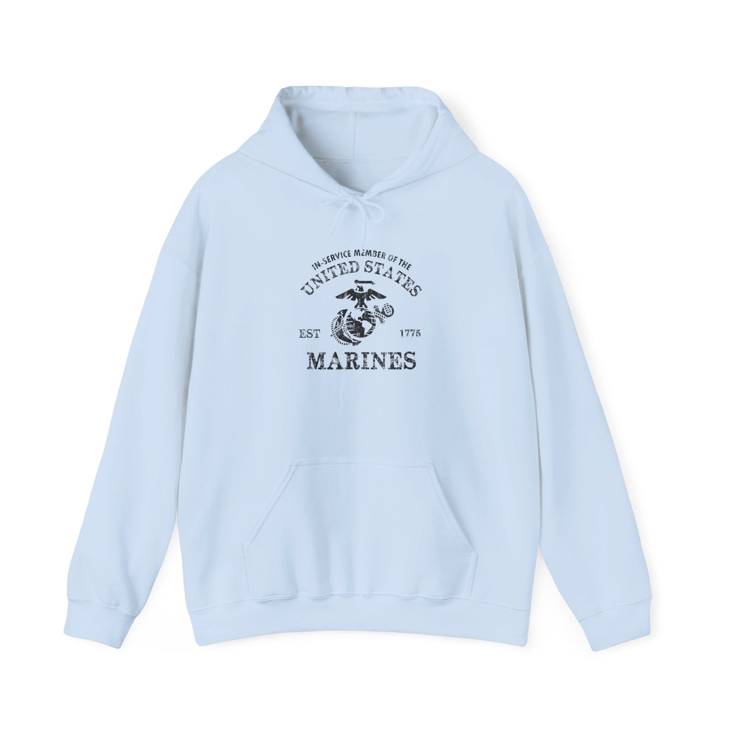In-service Member of the United States Est 1775 Marines Hoodie