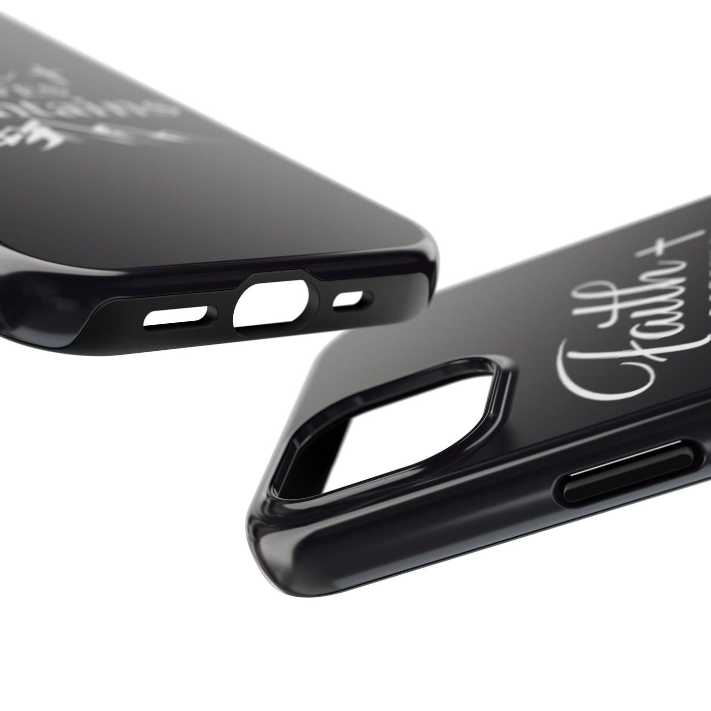 Faith Moves Mountains Tough Phone Case — Christian Inspirational Mountain Design