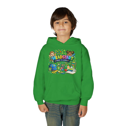 Head Start Kids Hoodie – 'Ready to Learn' Back-to-School Youth Sweatshirt