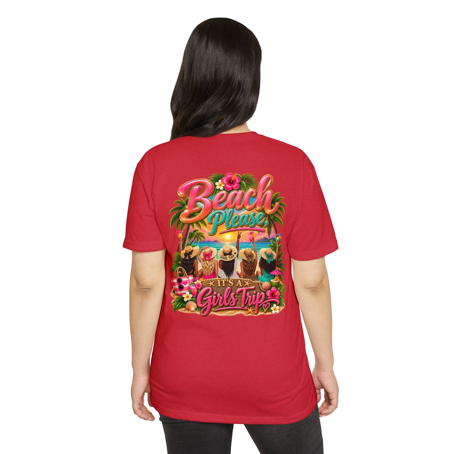 Beach Please Girls Trip T-Shirt
