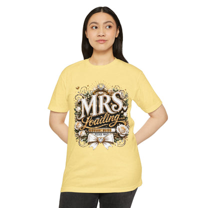 Mrs Loading T-Shirt — Bridal Pregnancy Announcement Tee