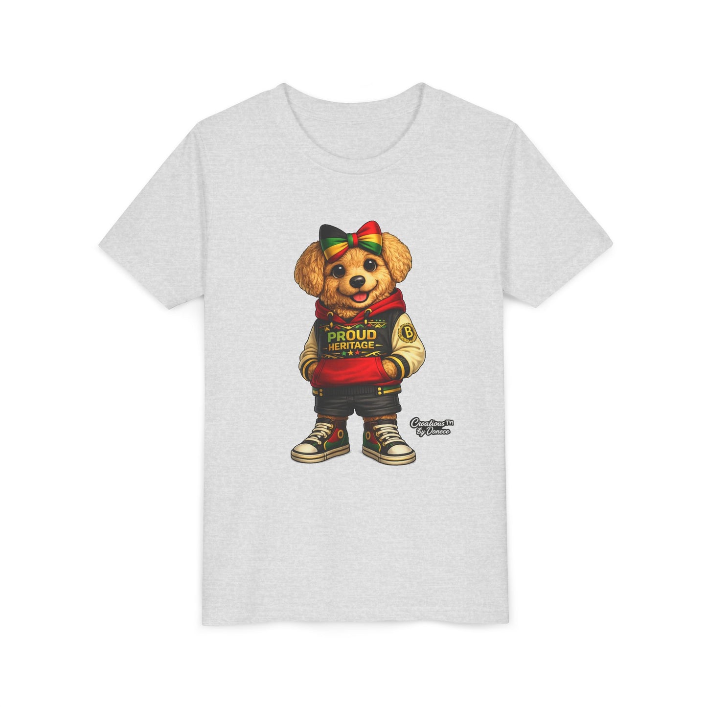 Kids Rasta Bear 'Proud Heritage' Tee