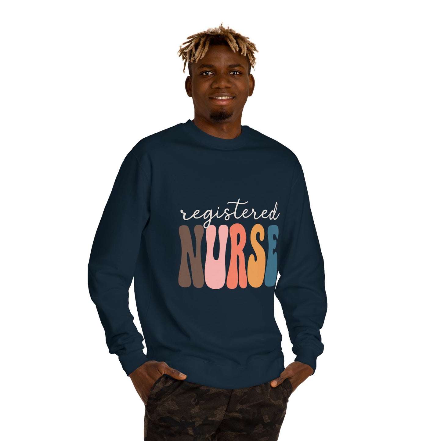 Registered Nurse Retro Crewneck Sweatshirt