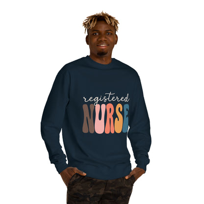 Registered Nurse Retro Crewneck Sweatshirt