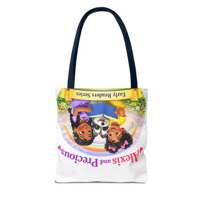 Children's Tote Bag – "Alexis and Precious" Early Readers Book Design