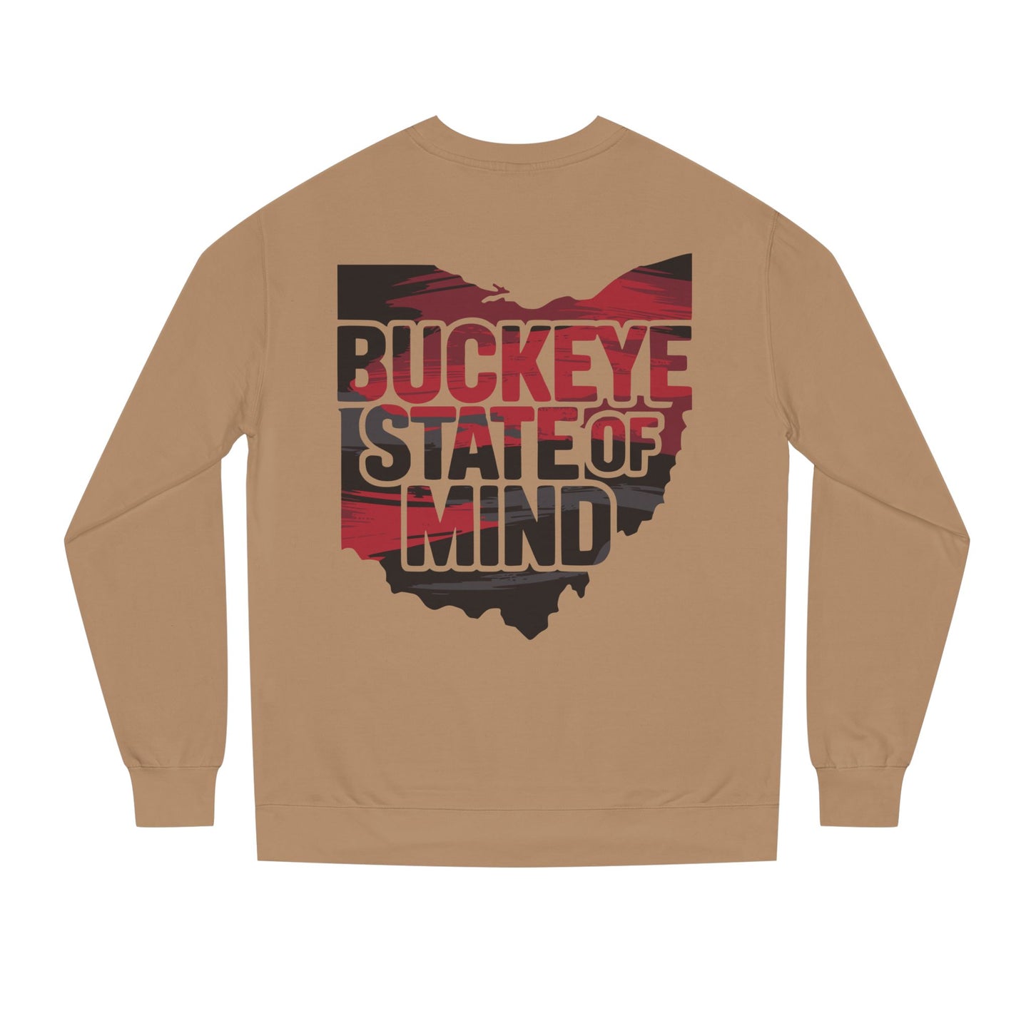 Buckeye State of Mind Sweatshirt — Ohio Vintage Crewneck for Fans