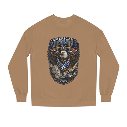 American Airmen Eagle Sweatshirt — Patriotic Air Force Crewneck