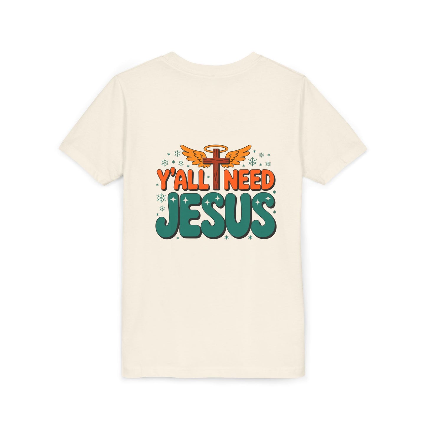 Youth Tee - "Y'all Need Jesus" Gospel Christian Kids Shirt
