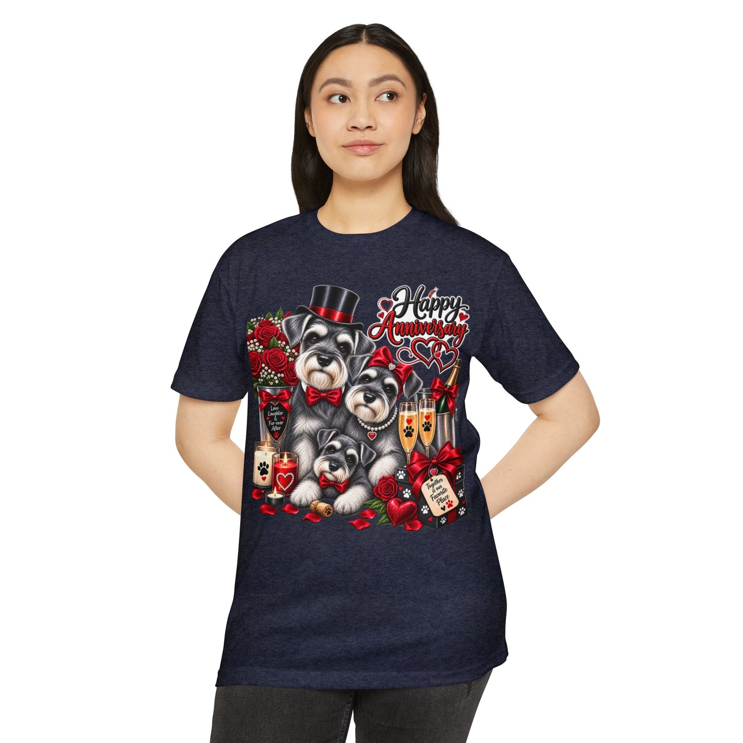 Happy Anniversary Schnauzer T-Shirt