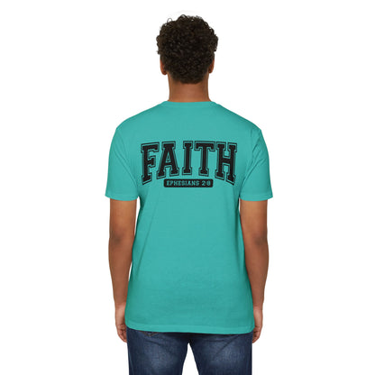 Faith Ephesians 2:8 Tee — Inspirational Christian T-Shirt
