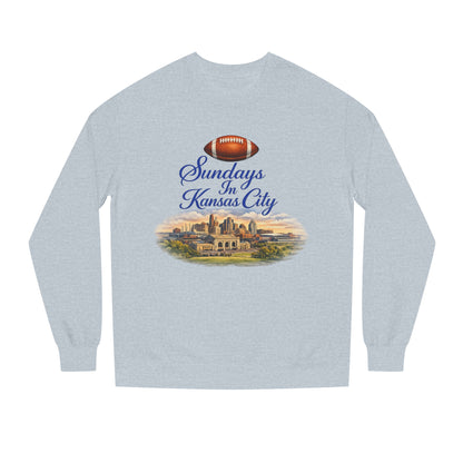 Sundays in Kansas City Sweatshirt — Vintage Skyline Football Crewneck