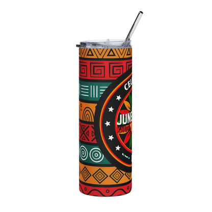 Juneteenth 20oz Stainless Tumbler — Celebrate Freedom Travel Mug