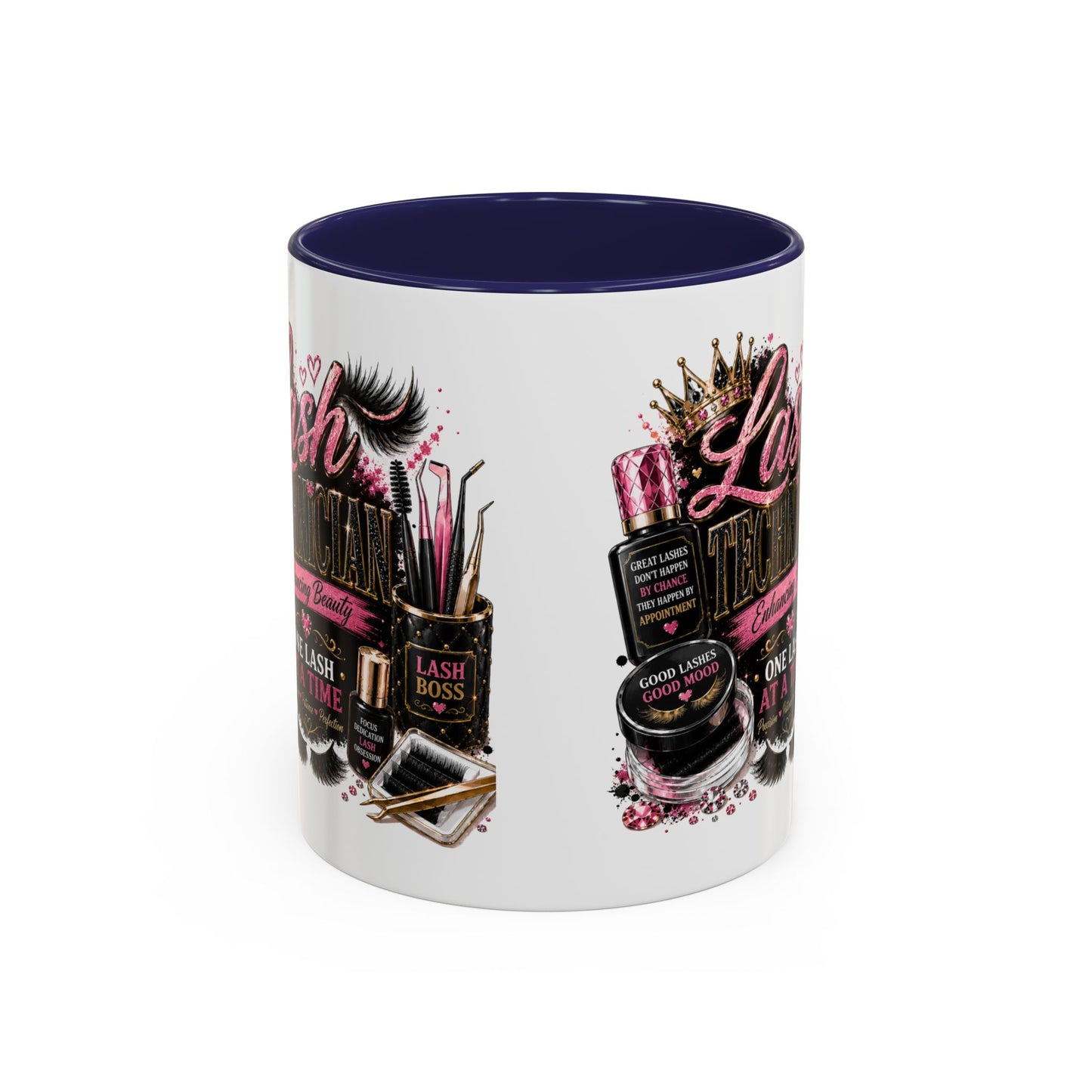 Lash Technician Coffee Mug — "Lash Technician: One Lash at a Time" Accent Mug
