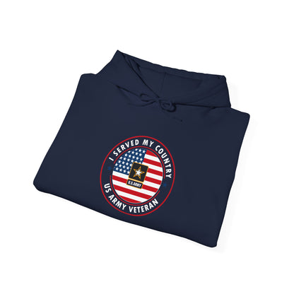I Served My Country, U.S. Army Veteran  Hoodie