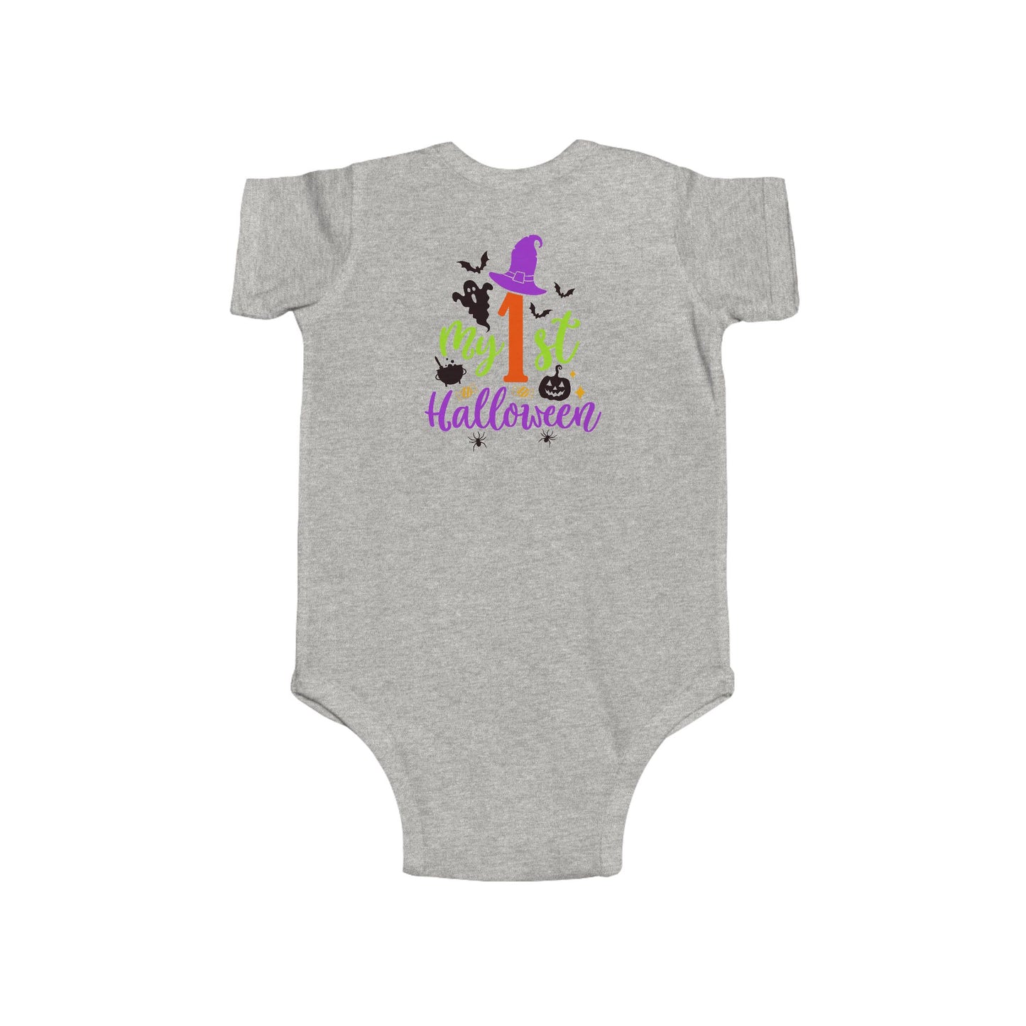 Infant Bodysuit - "My 1st Halloween" Cute Witch Baby Halloween Onesie