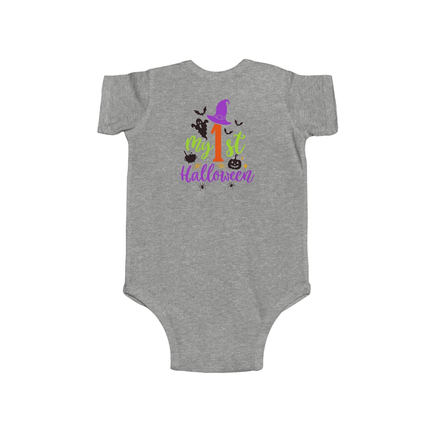 Infant Bodysuit - "My 1st Halloween" Cute Witch Baby Halloween Onesie