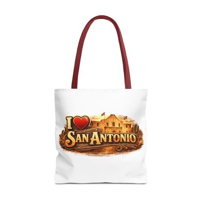 I  San Antonio Tote Bag — Alamo Vintage Souvenir Tote
