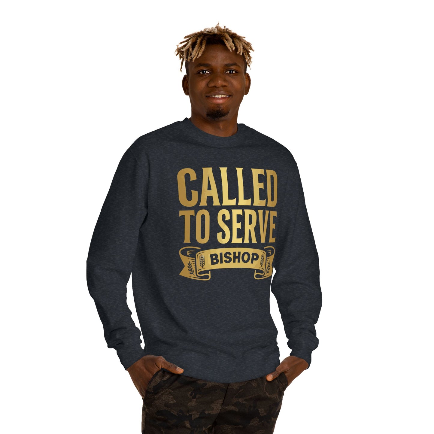 Called to Serve Bishop Sweatshirt — Religious Ministry Crewneck
