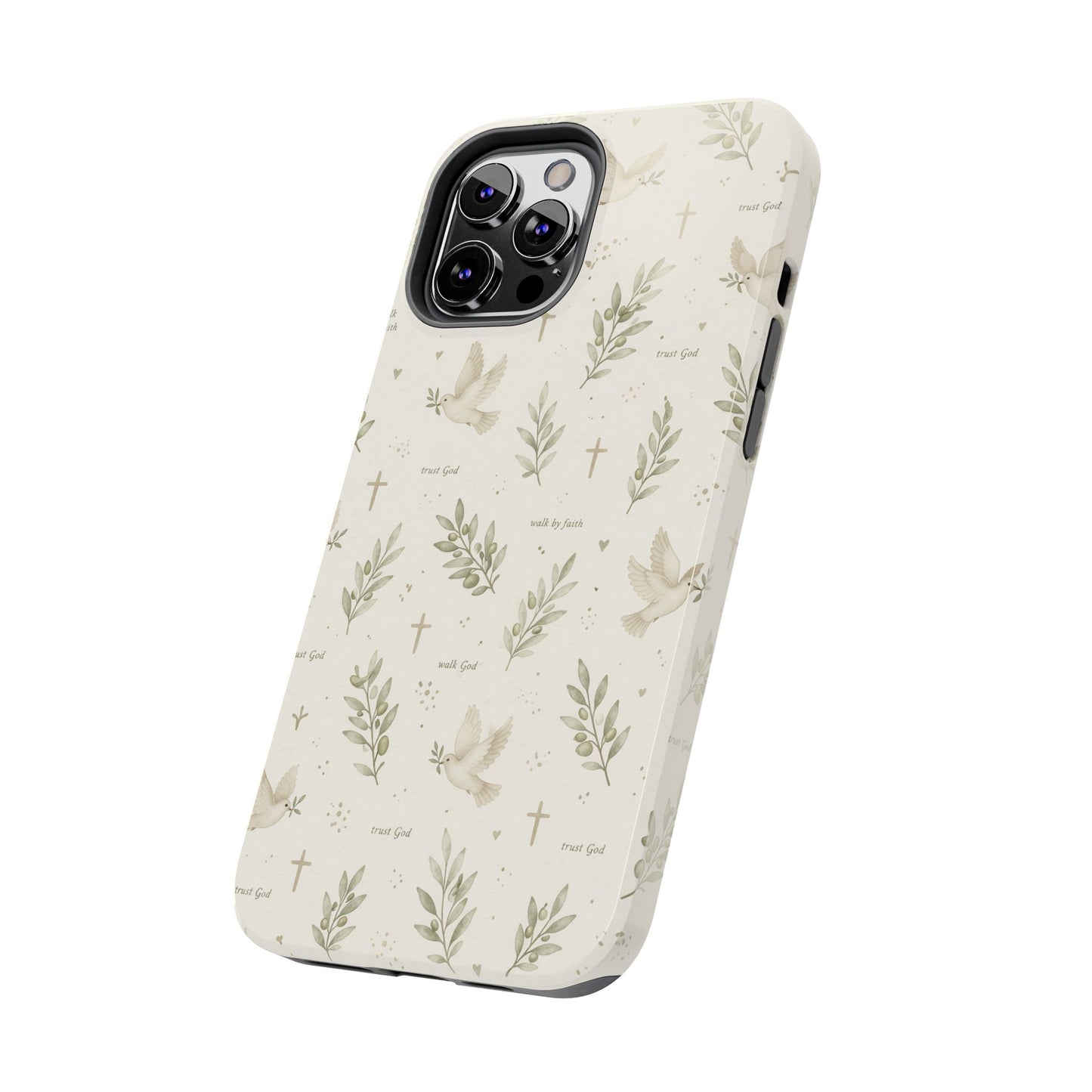 Walk By Faith Phone Case | Christian Floral iPhone Case
