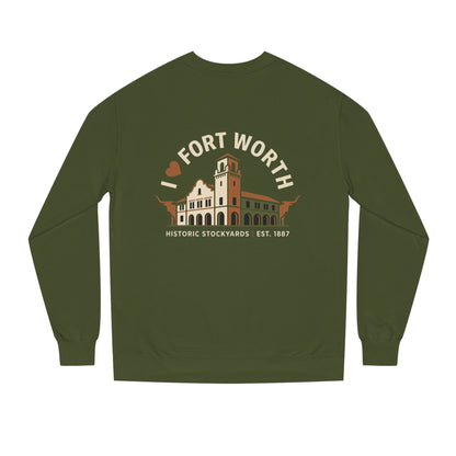 Fort Worth Historic Stockyards Sweatshirt — I  Fort Worth Crewneck
