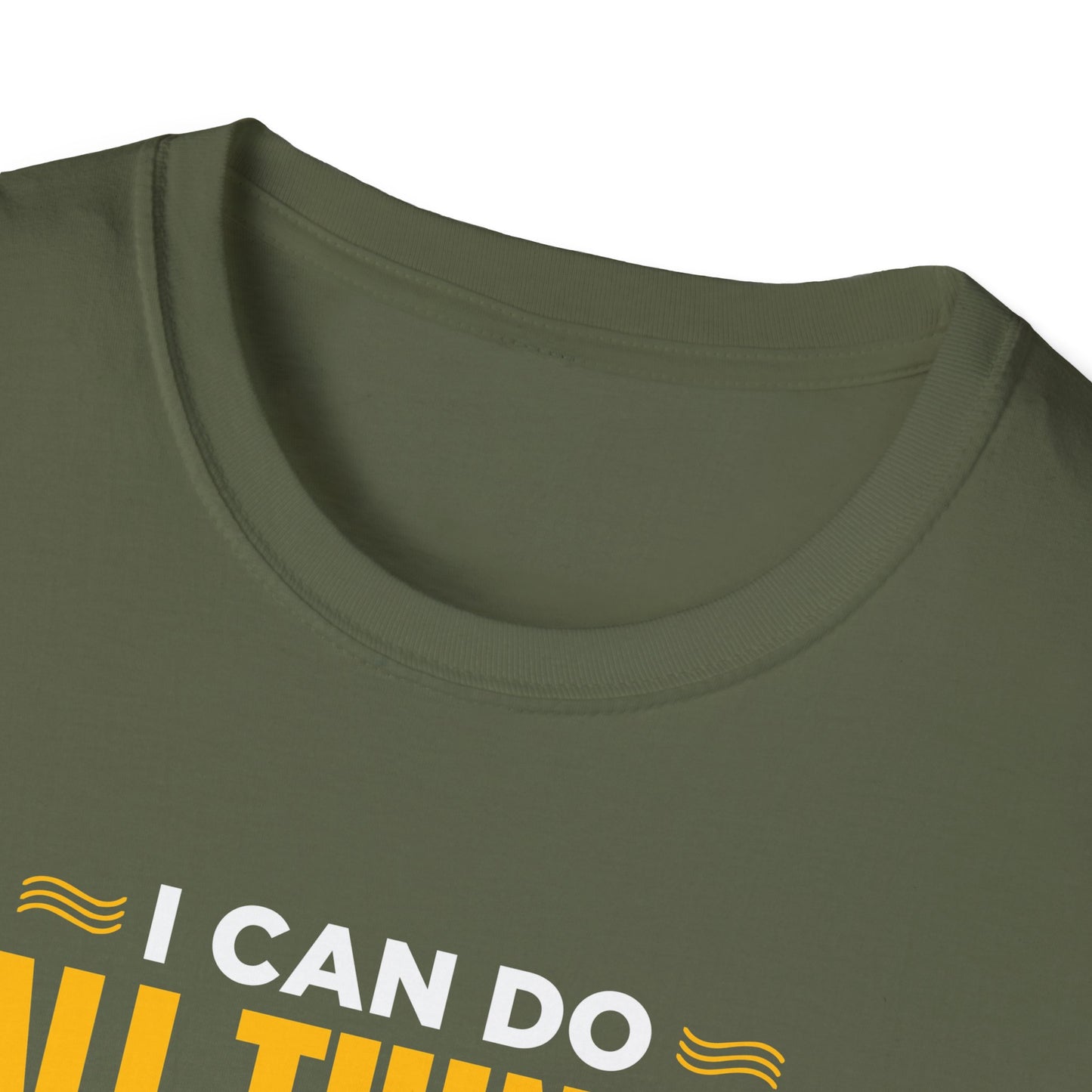 I Can Do All Things Through Christ Who Strengthens Me- Philippians 4:13  T-Shirt