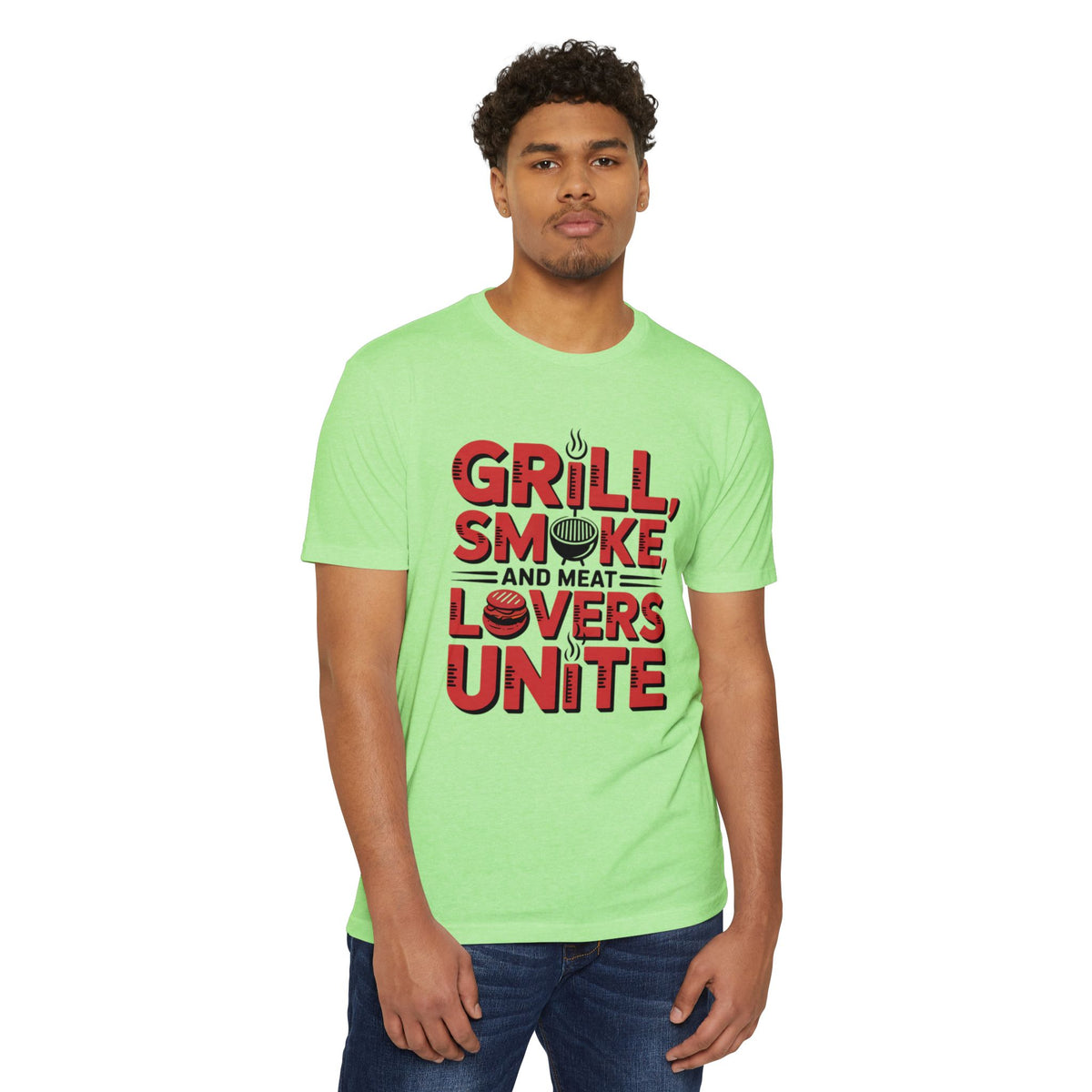 Grill, Smoke and Meat Lovers Unite T-Shirt
