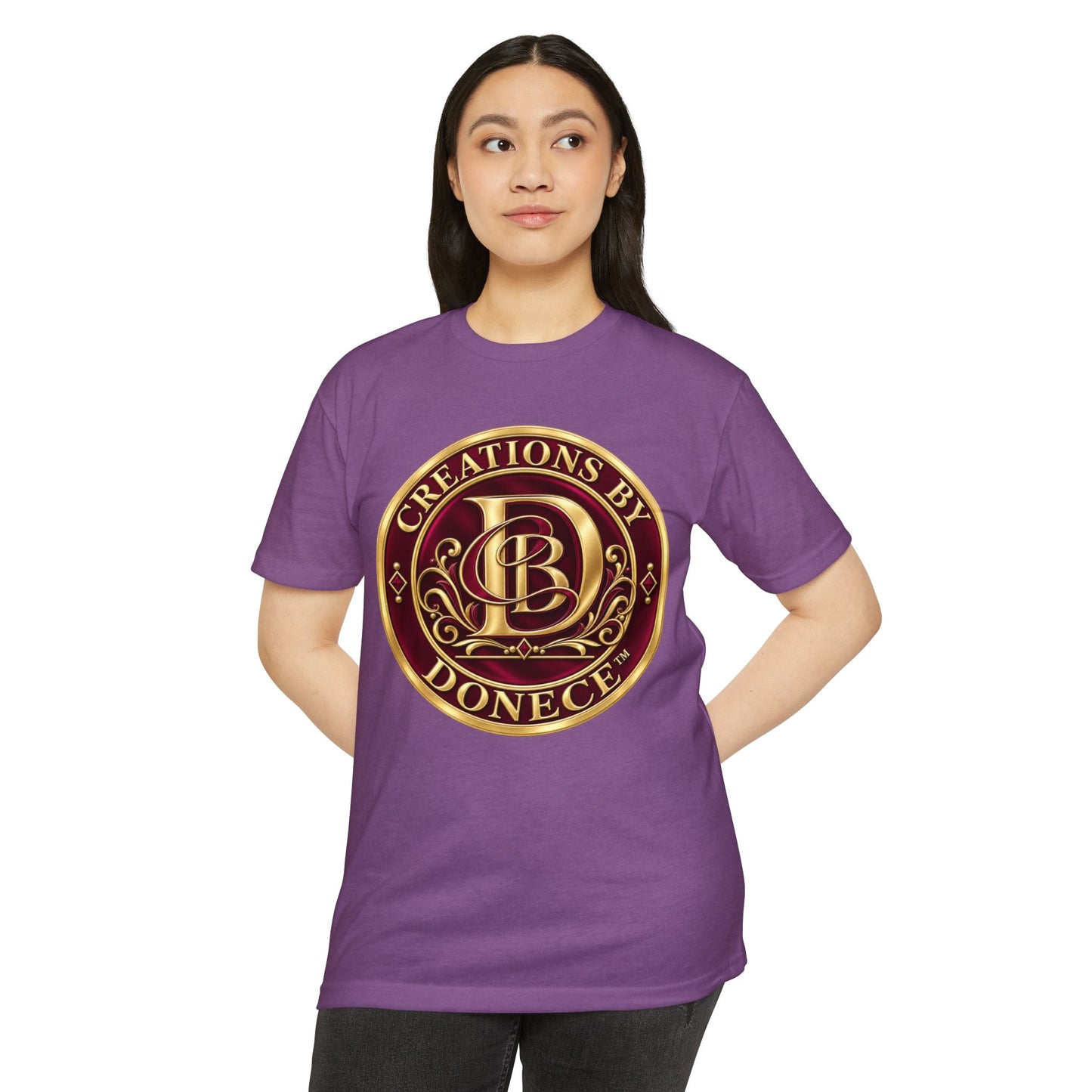 Creations By Donece Gold Emblem T-Shirt