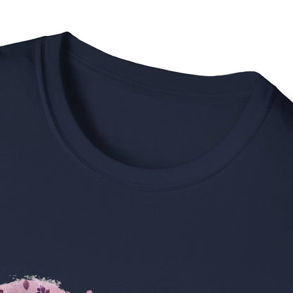 Mother's Day Floral T-Shirt — "Mother's Day I Love You" Heart Bouquet