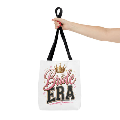 Bride Era Tote Bag — Bachelorette Bride Crown Tote for Bridal Shower & Wedding Weekend