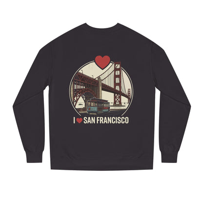 San Francisco Sweatshirt – I  San Francisco Golden Gate Bridge Crewneck