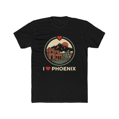 I  Phoenix Retro Skyline Tee — Vintage Arizona City Pride T-Shirt