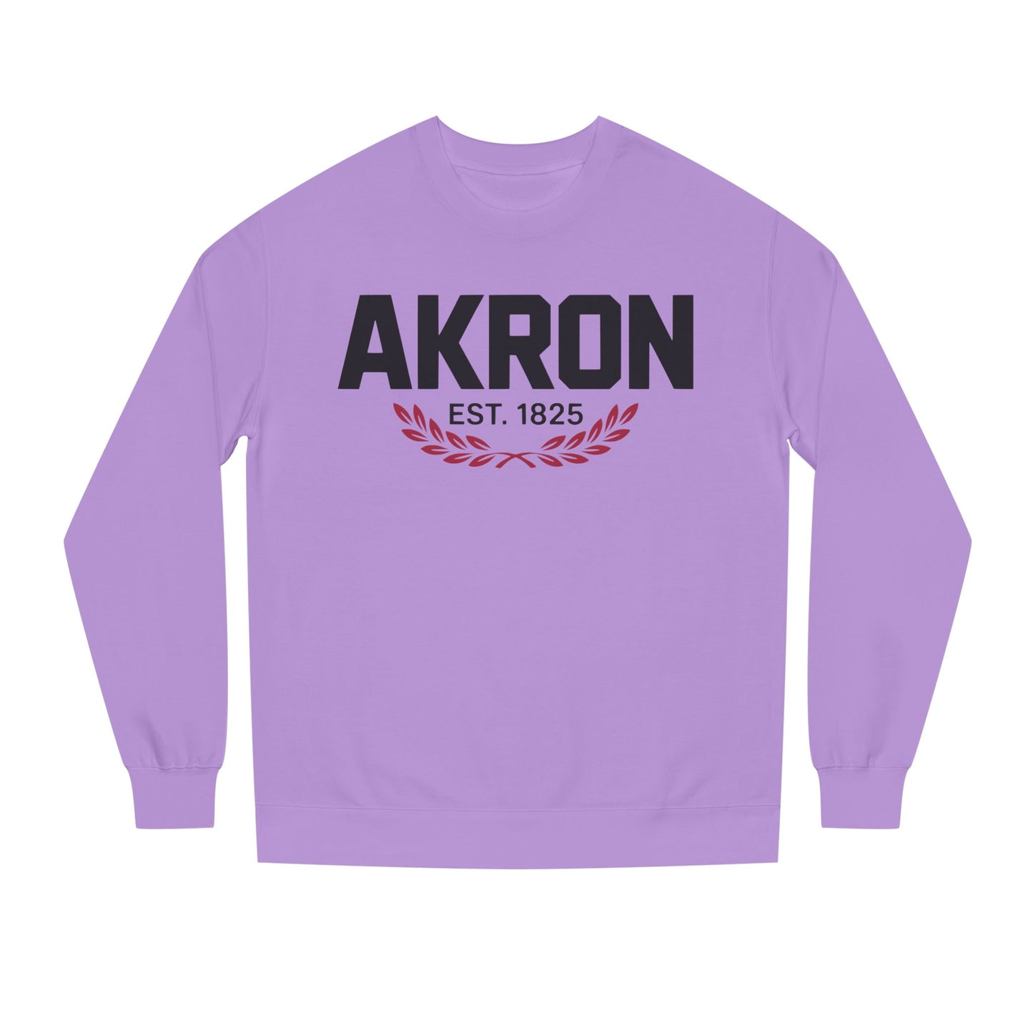 Akron Est. 1825 Crewneck Sweatshirt — Vintage City Pride Pullover