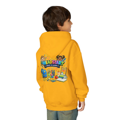 Head Start Kids Hoodie – 'Ready to Learn' Back-to-School Youth Sweatshirt