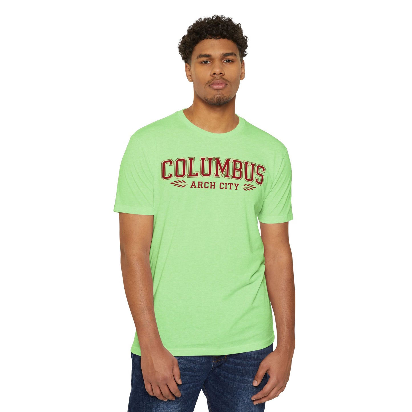 Columbus Arch City Tee — Vintage Collegiate Graphic T-Shirt