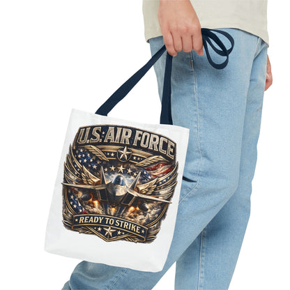 U.S. Air Force "Ready to Strike" Tote Bag